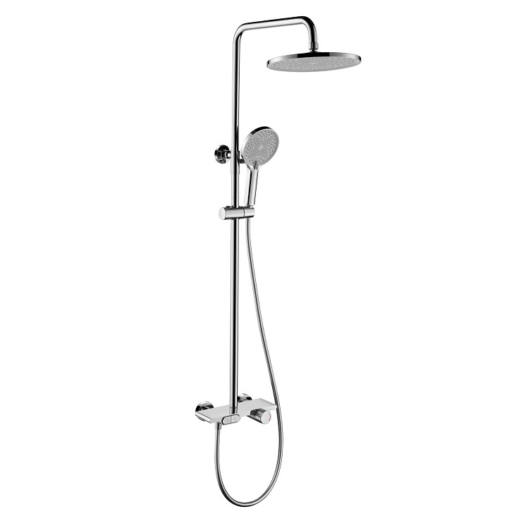 Twee functieoppervlak gemonteerde douche